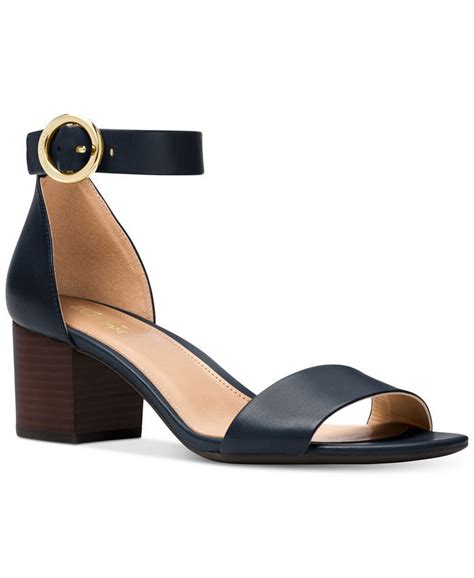 MICHAEL Michael Kors Lena Block Heel Dress .